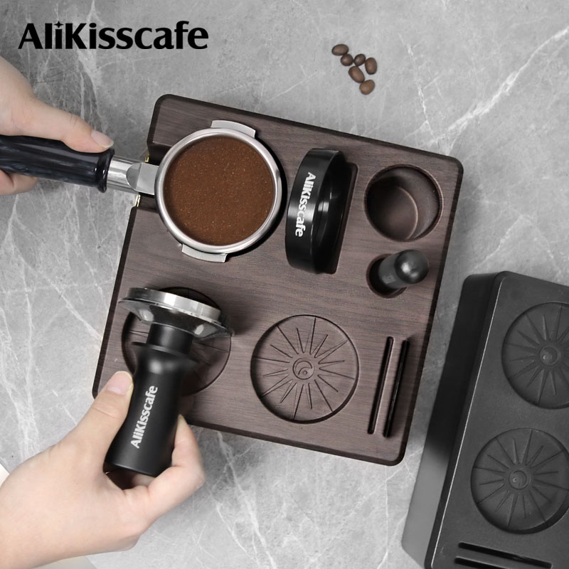 Espresso Tamper Station - Estación para prensar café, soporte para