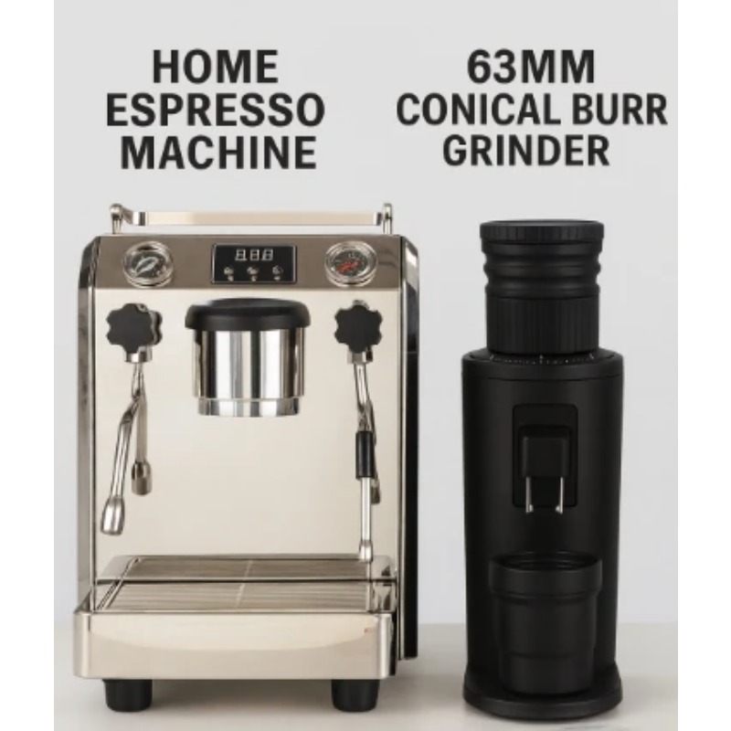 Espresso Machine Rotary Pump - Máquina de Espresso con 4 Orificios