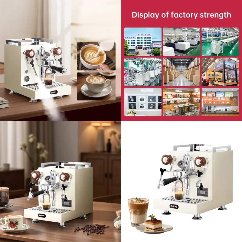 Espresso Machine 1 Group E61 - Mandike - Máquina de Espresso Comercial