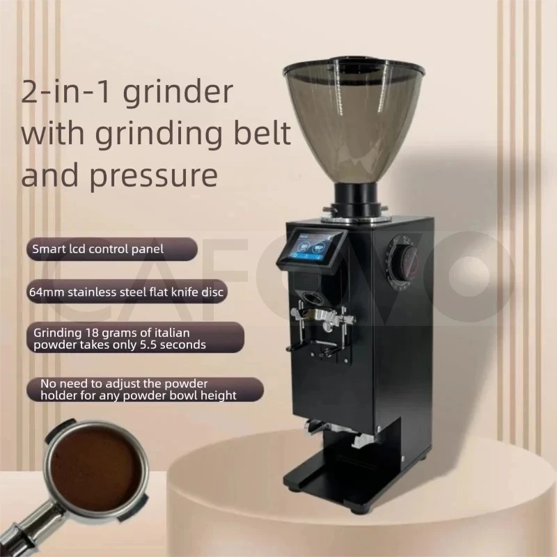 Commercial Coffee Grinder Flat Burr 64Mm - Molinillo de Café Automático Comercial 2