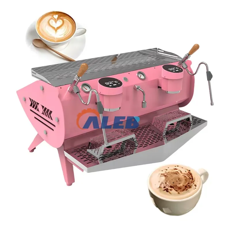 Commercial Espresso Machine 2 Group - Máquina de café espresso comercial semiautomática