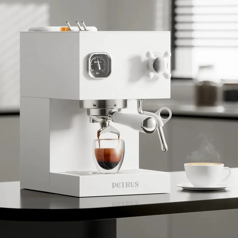 Espresso Machine Dual Boiler - Cafetera Espresso Semiautomática Petrus PE3888, Caldera