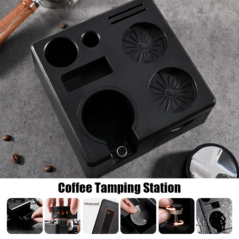 Espresso Tamper Station - Estación de compactación de café para