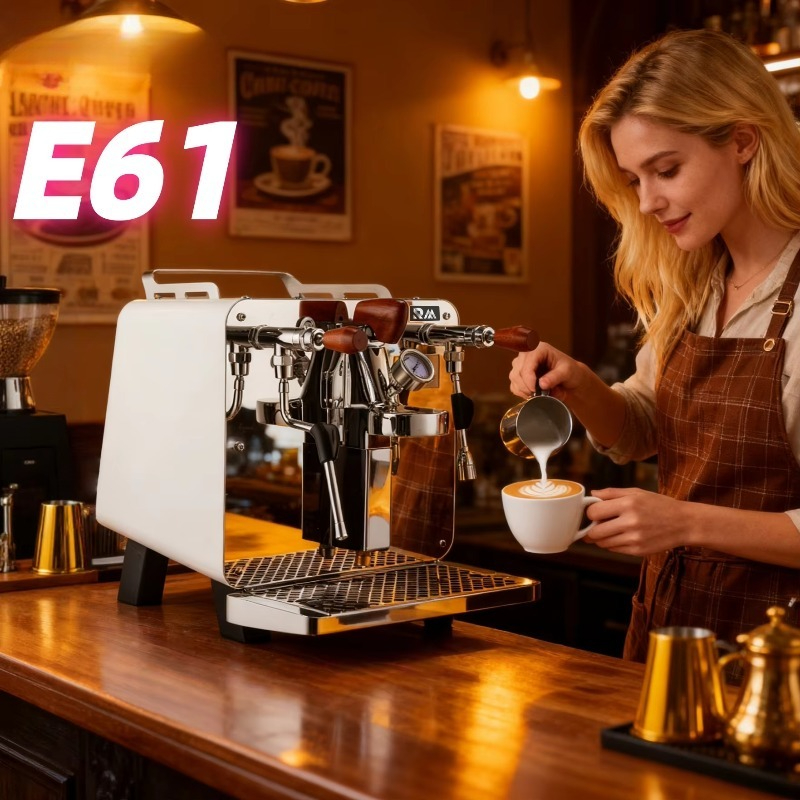 Espresso Machine 1 Group E61 - Cafetera Profesional E61 para Café Expreso,