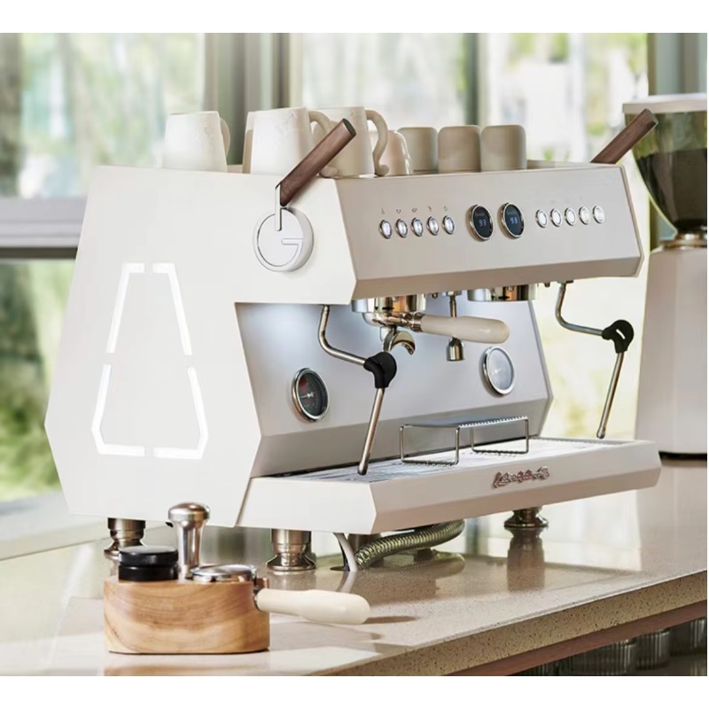 Commercial Espresso Machine 2 Group - Cafetera Espresso Comercial Eléctrica Portátil Semiautomática