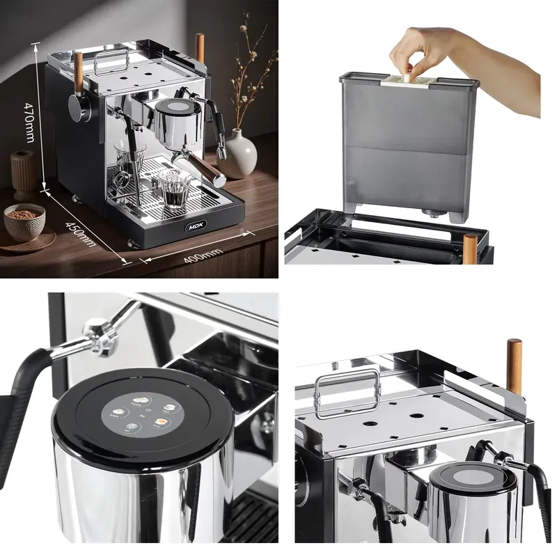 Semi Automatic Espresso Machine Pid - Cafetera Espresso Semiautomática MDK con Palanca