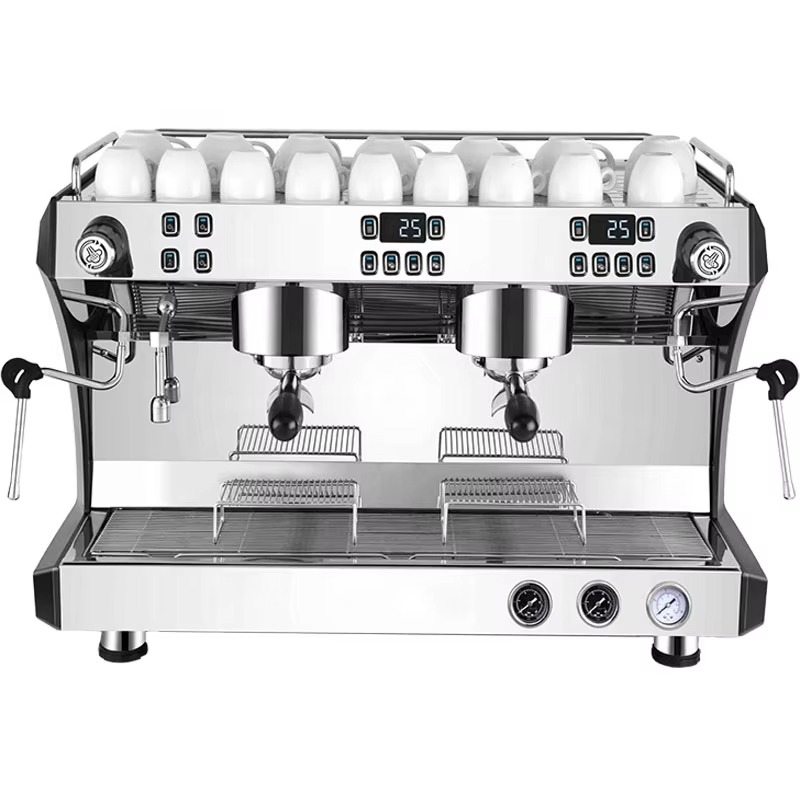 Commercial Espresso Machine 2 Group - Máquina de Café Espresso Comercial Totalmente