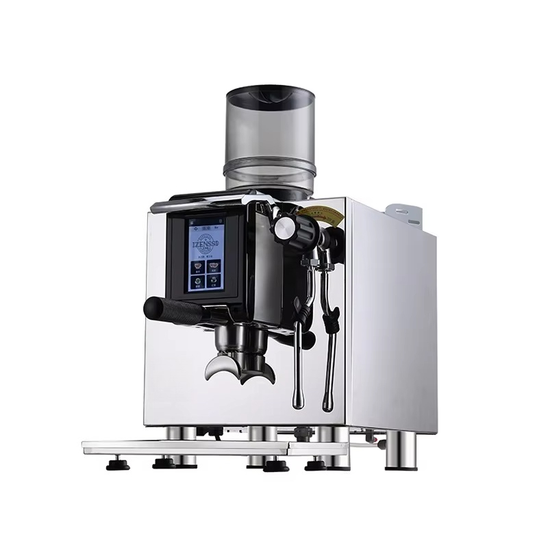 Espresso Machine Dual Boiler - Café Molido, Cafetera Espresso Eléctrica Pequeña,