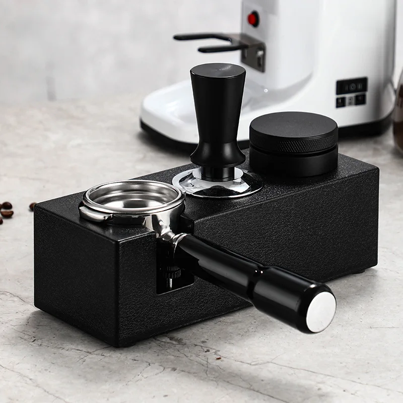 Espresso Tamper Station - Estación de Distribución y Prensado de