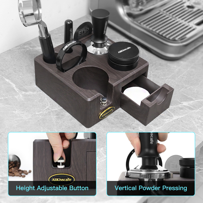 Estación para prensar café, so - Espresso Tamper Station reseña y precio