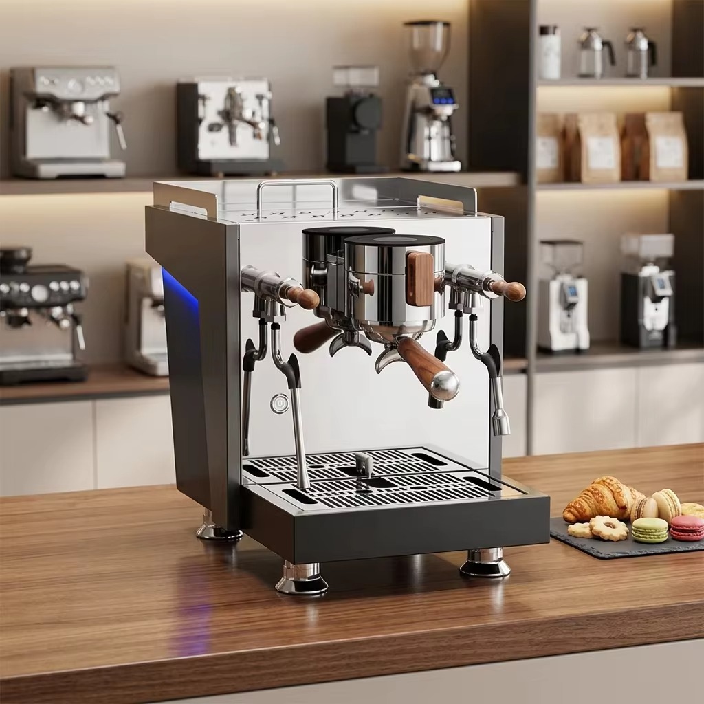 Máquina de Espresso Comercial  - Espresso Machine Dual Boiler reseña y precio