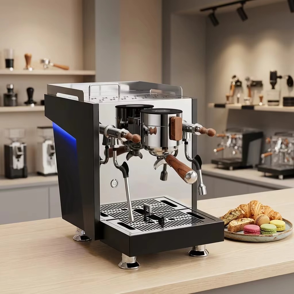 Máquina de Espresso Comercial  - Espresso Machine Dual Boiler reseña y precio