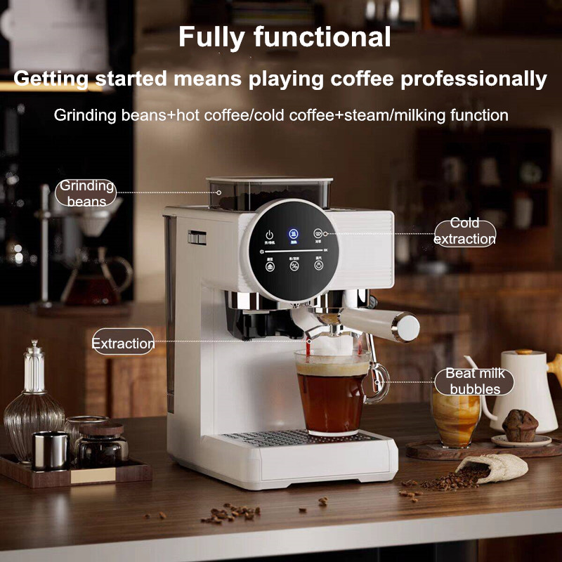 Cafetera italiana semiautomáti - Espresso Machine Dual Boiler reseña y precio
