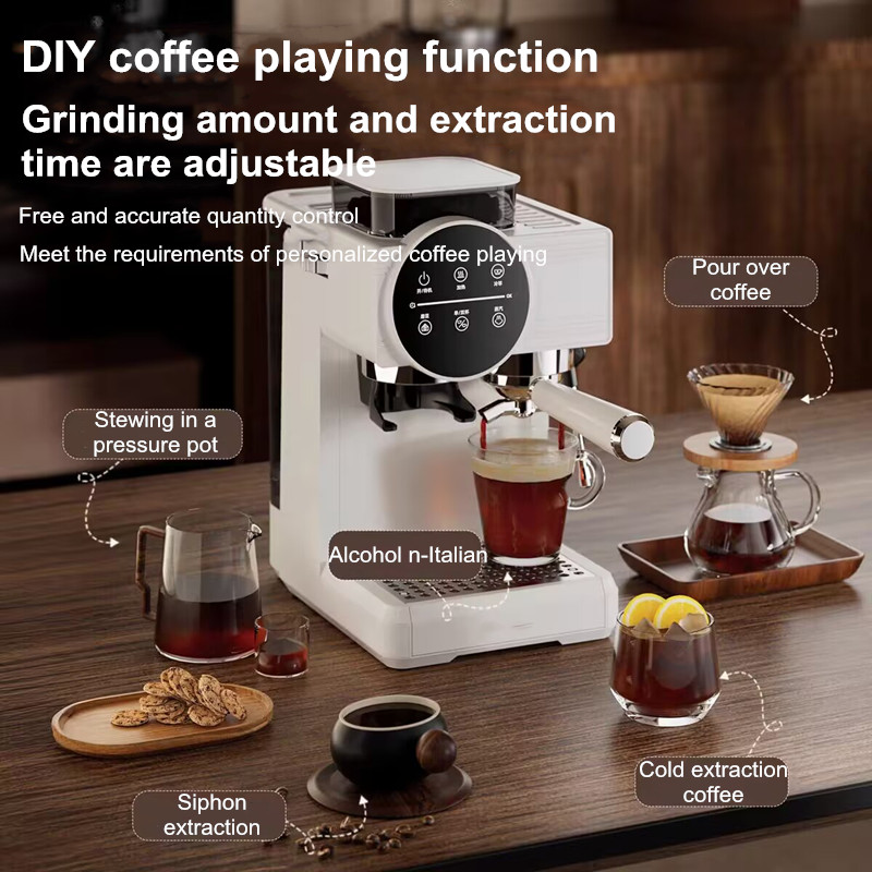 Cafetera italiana semiautomáti - Espresso Machine Dual Boiler reseña y precio