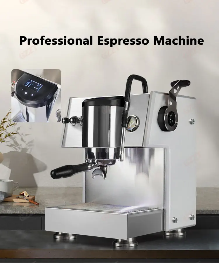 Caldera de cobre 540CC, máquin - Espresso Machine 1 Group E61 reseña y precio