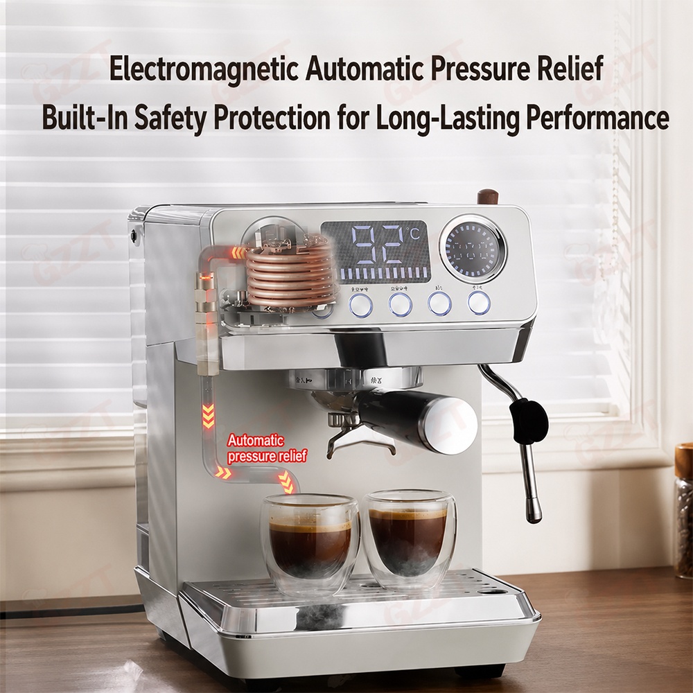 Cafetera Espresso Semi-Automát - Espresso Machine Rotary Pump reseña y precio