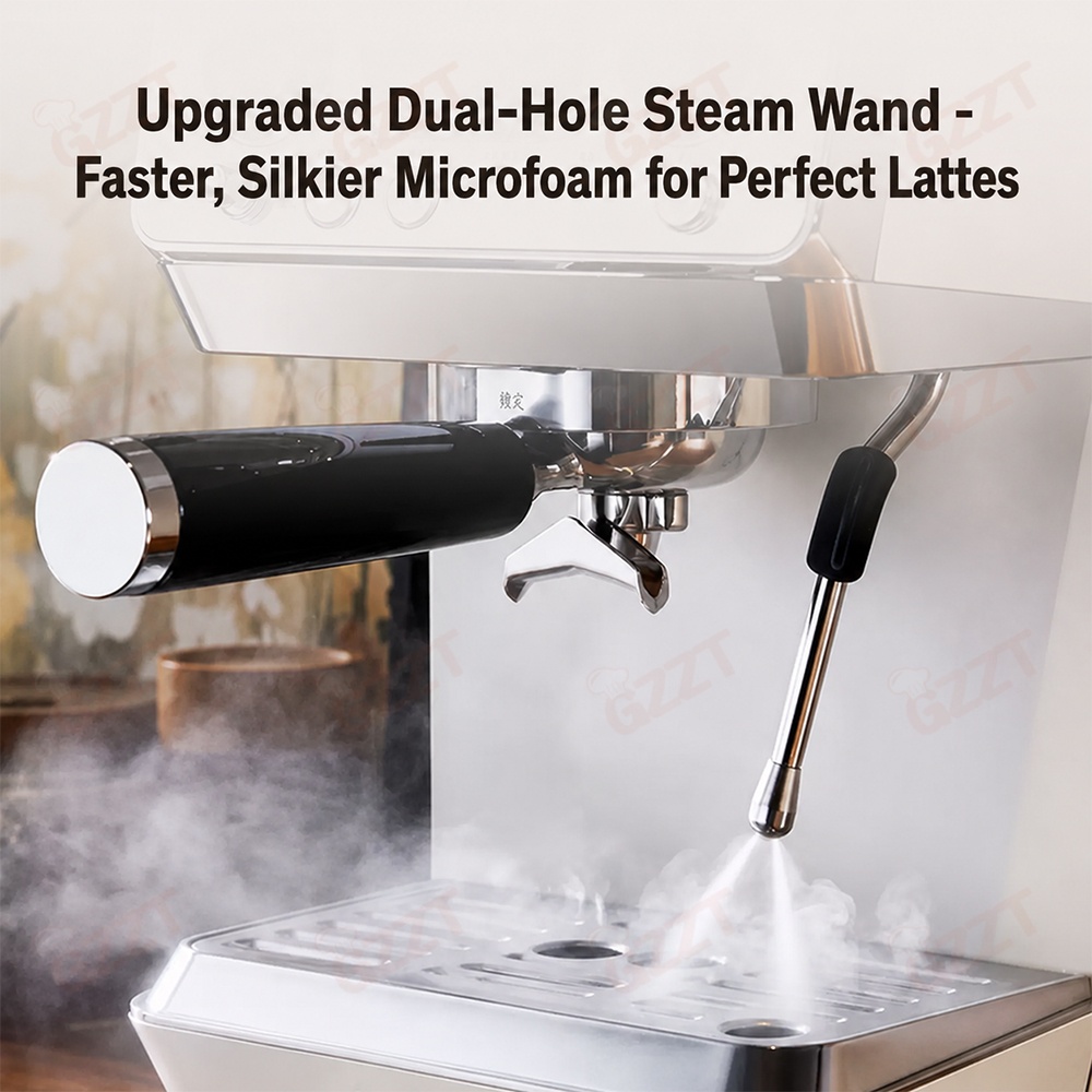 Cafetera Espresso Semi-Automát - Espresso Machine Rotary Pump reseña y precio
