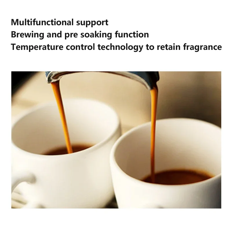 Cafetera italiana semiautomáti - Espresso Machine Flow Control reseña y precio