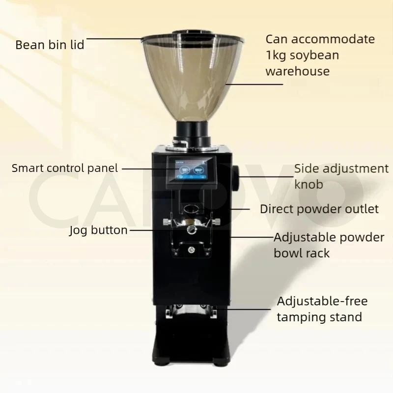 Molinillo de Café Automático C - Commercial Coffee Grinder Flat Burr 64Mm reseña y precio