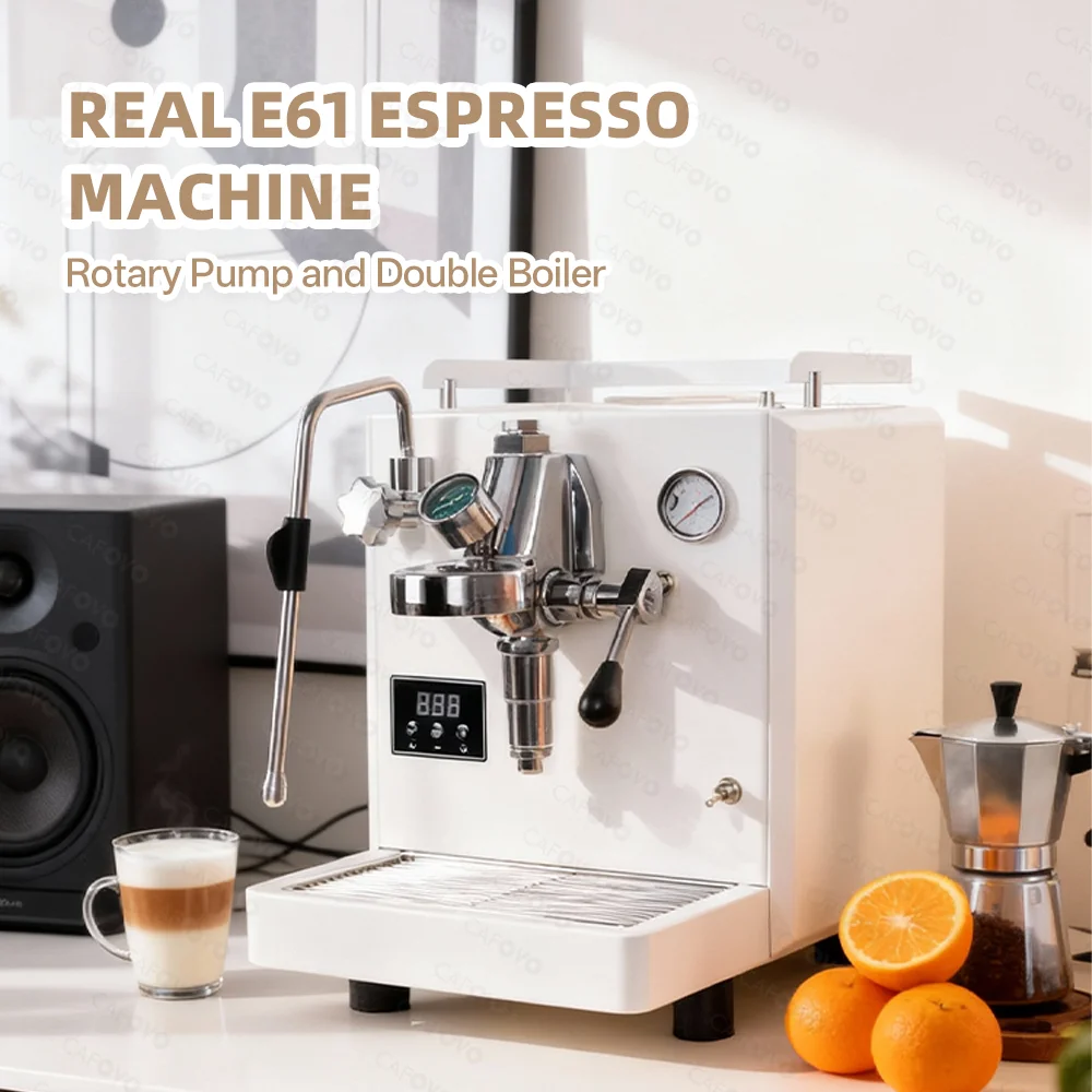 CAFOVO E133 Real E61 Máquina d - Semi Automatic Espresso Machine Pid reseña y precio