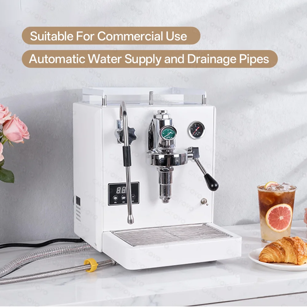CAFOVO E133 Real E61 Máquina d - Semi Automatic Espresso Machine Pid reseña y precio