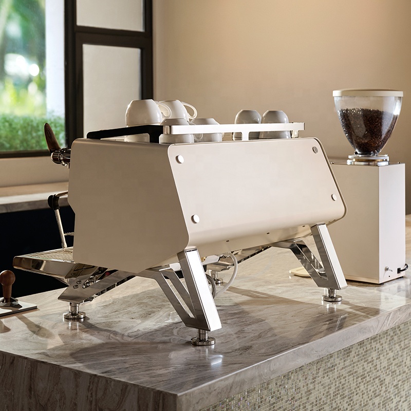 Máquina de Café Espresso Eléct - Commercial Espresso Machine 2 Group reseña y precio