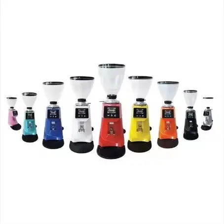 Molinillo de café expreso eléc - Commercial Coffee Grinder Flat Burr 64Mm reseña y precio