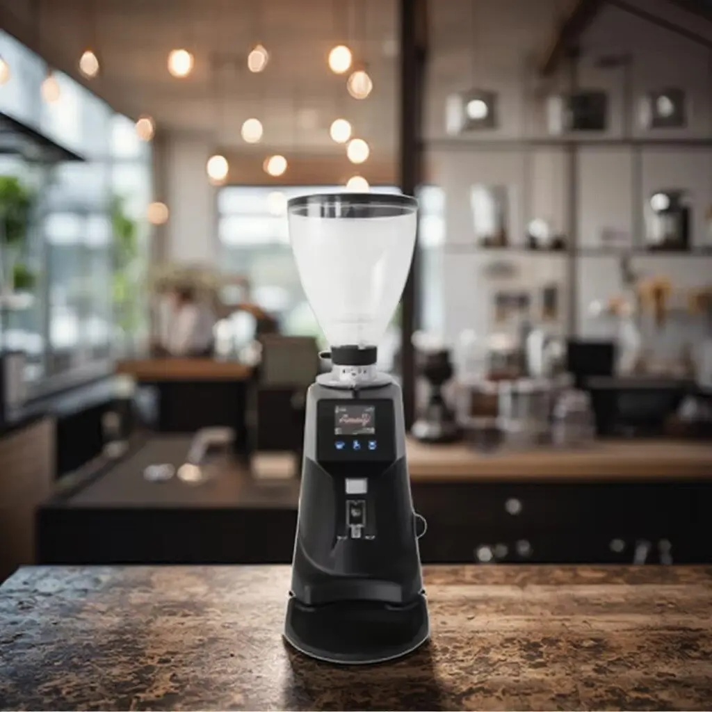 Molinillo de café expreso eléc - Commercial Coffee Grinder Flat Burr 64Mm reseña y precio