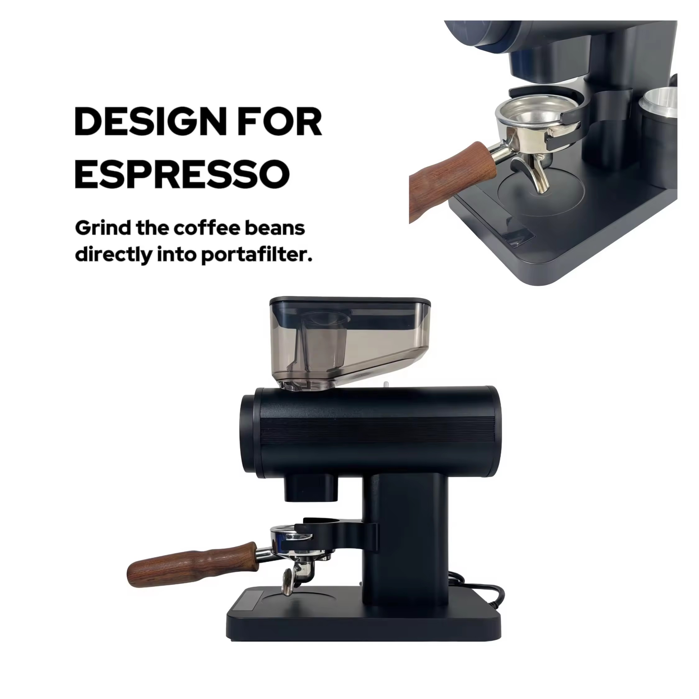 Molinillo de café comercial de - Commercial Coffee Grinder Flat Burr 64Mm reseña y precio