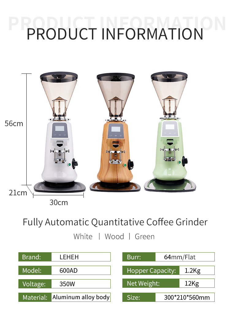 Molinillo de café comercial de - Commercial Coffee Grinder Flat Burr 64Mm reseña y precio