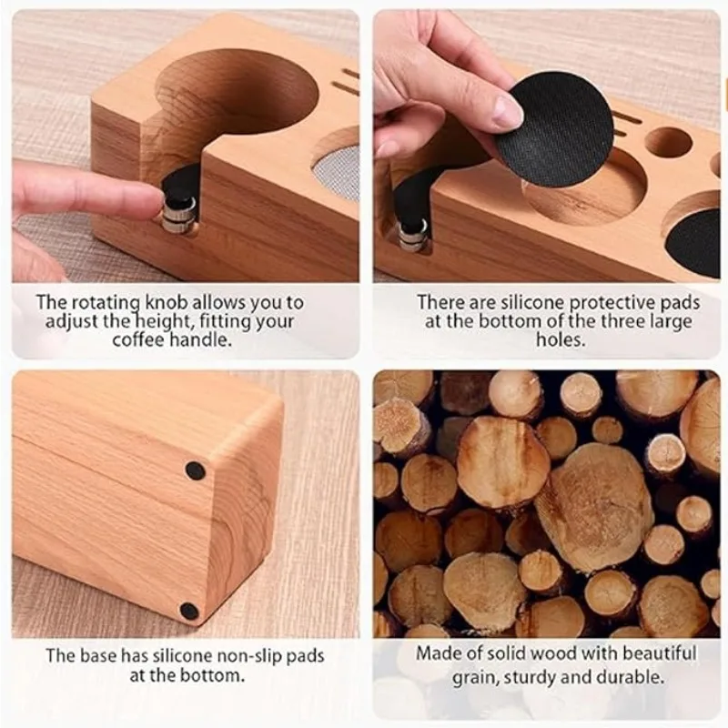 Estación de Apisonado de Café  - Espresso Tamper Station reseña y precio