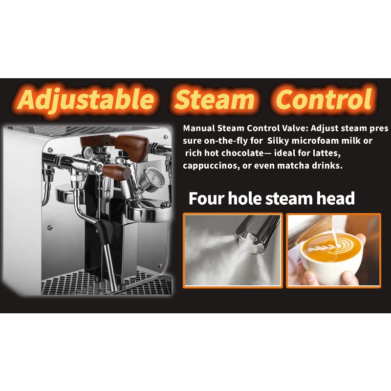 Cafetera Profesional E61 para  - Espresso Machine 1 Group E61 reseña y precio