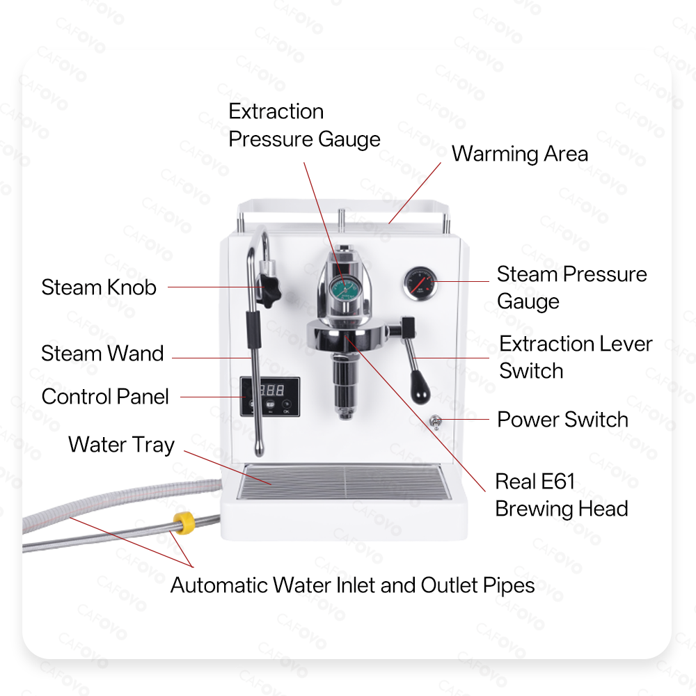 Máquinas de Café Comerciales C - Espresso Machine Dual Boiler reseña y precio