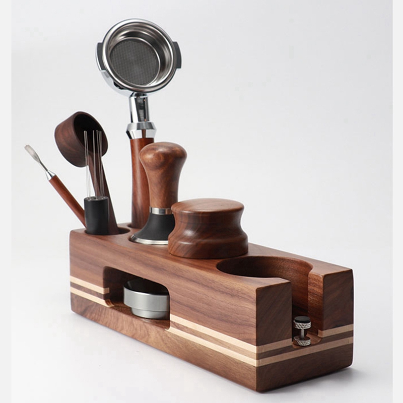Soporte de Madera para Tamper  - Espresso Tamper Station reseña y precio