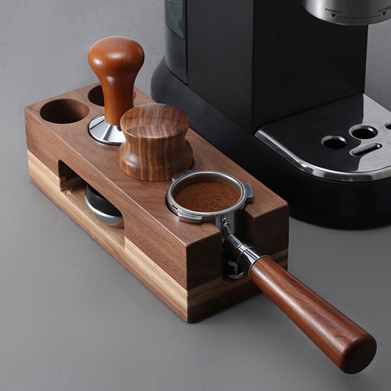 Soporte de Madera para Tamper  - Espresso Tamper Station reseña y precio