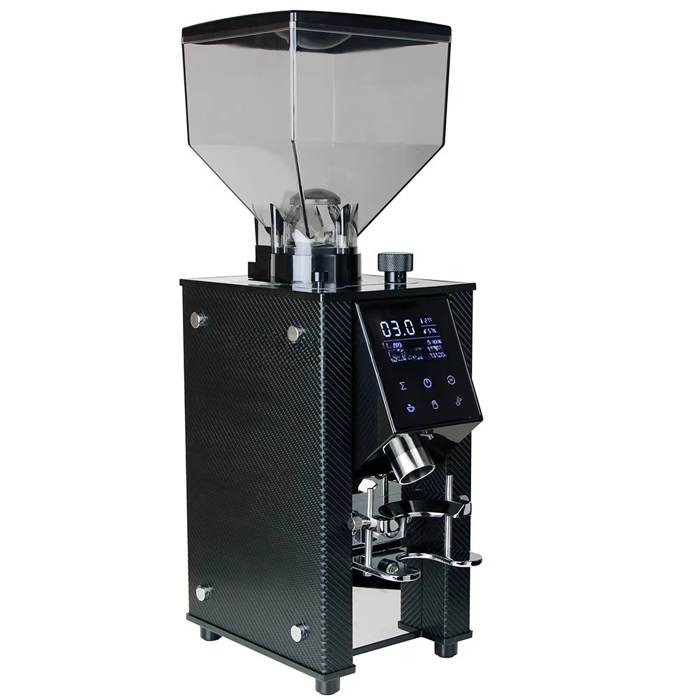 Molino de café comercial más v - Commercial Coffee Grinder Flat Burr 64Mm reseña y precio