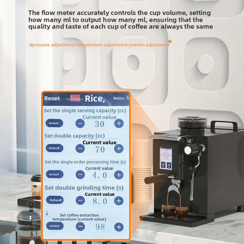 Café Molido, Cafetera Espresso - Espresso Machine Dual Boiler reseña y precio
