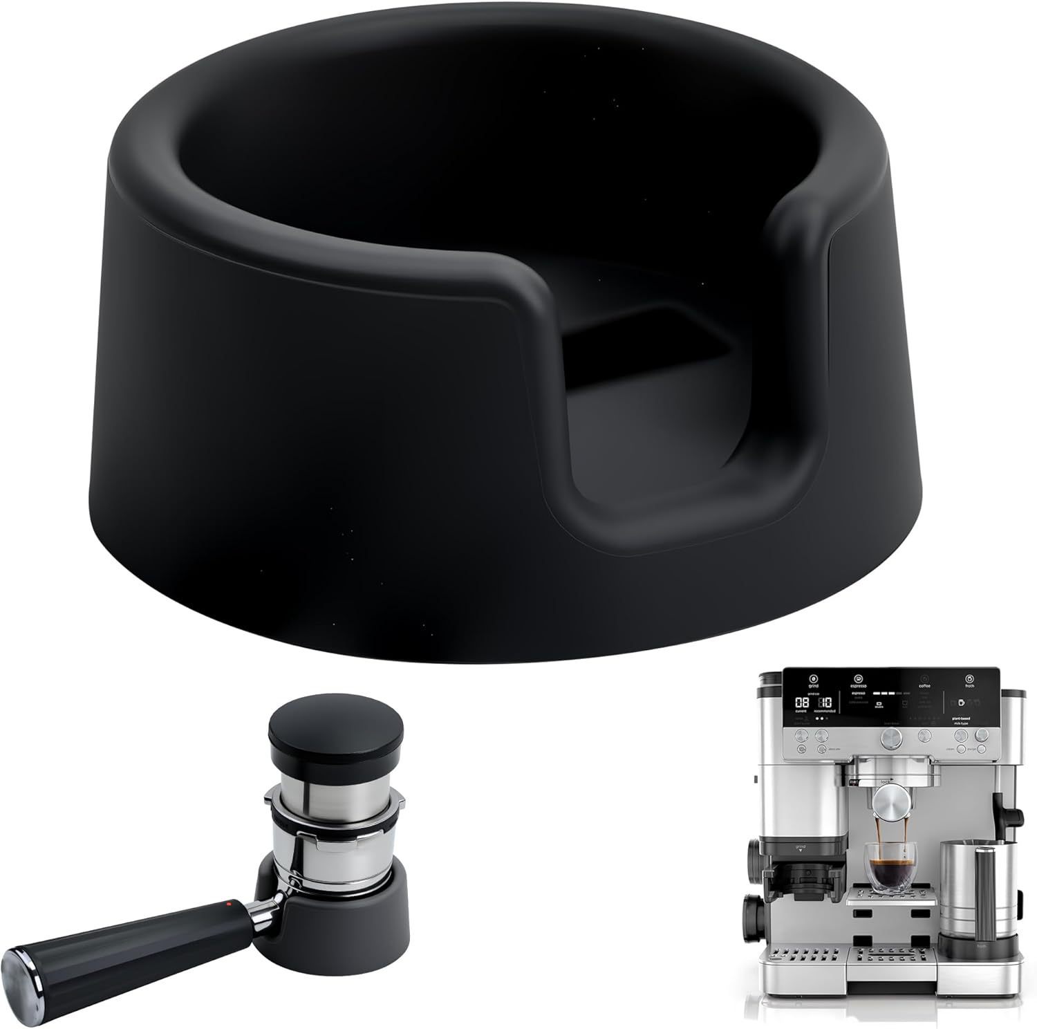 Soporte de silicona para porta - Espresso Tamper Station reseña y precio