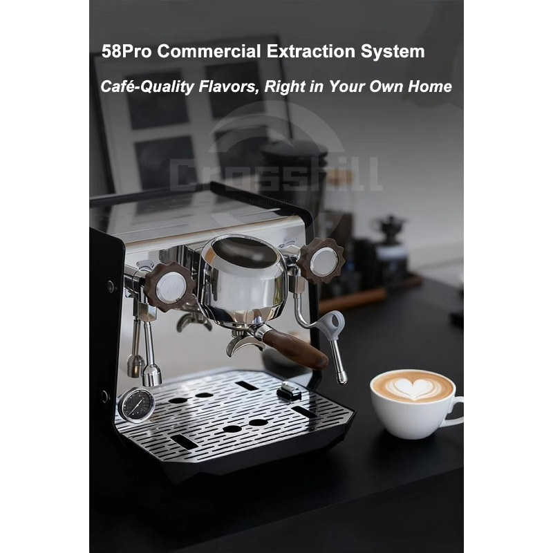 Cafetera Eléctrica de Alta Cal - Espresso Machine Rotary Pump reseña y precio
