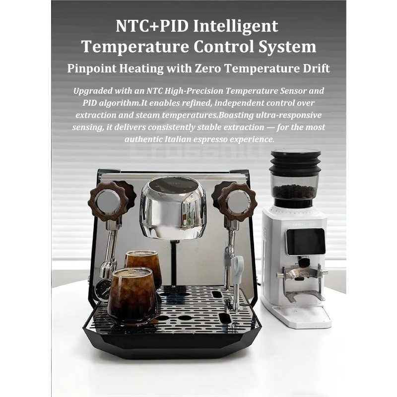 Cafetera Eléctrica de Alta Cal - Espresso Machine Rotary Pump reseña y precio