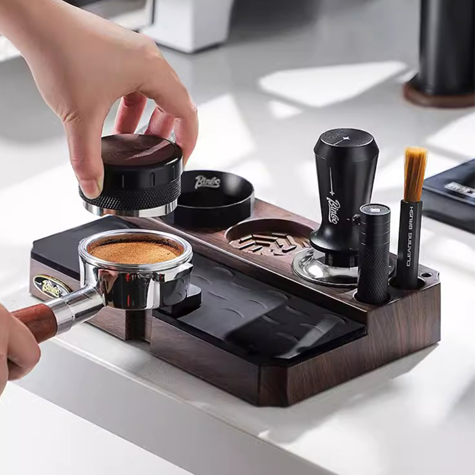 Soporte para Portafiltros de C - Espresso Tamper Station reseña y precio