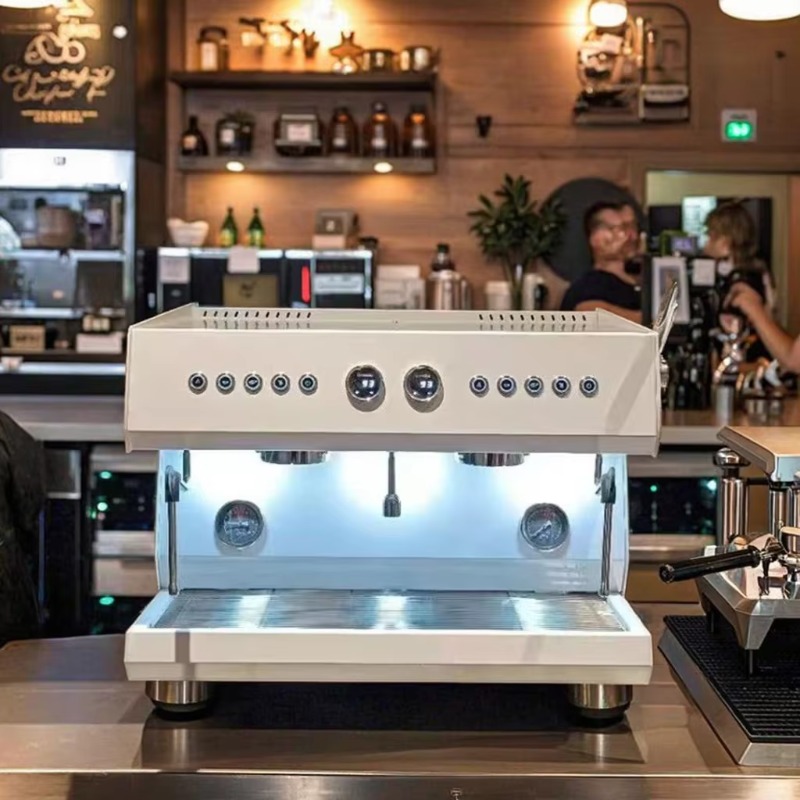 Máquina de Café Espresso Semia - Commercial Espresso Machine 2 Group reseña y precio