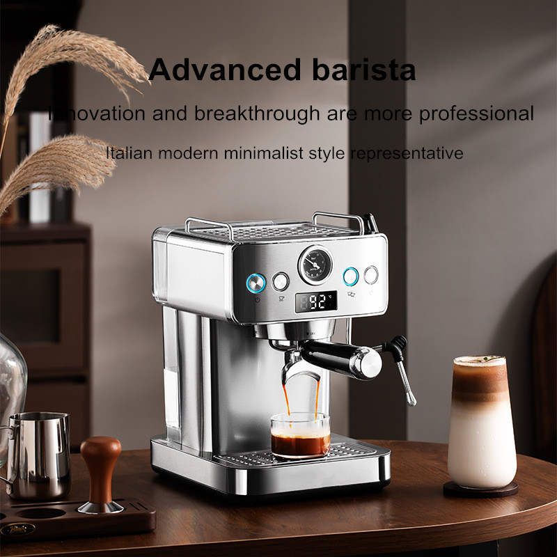 Máquina de Espresso Semiautomá - Espresso Machine Flow Control reseña y precio