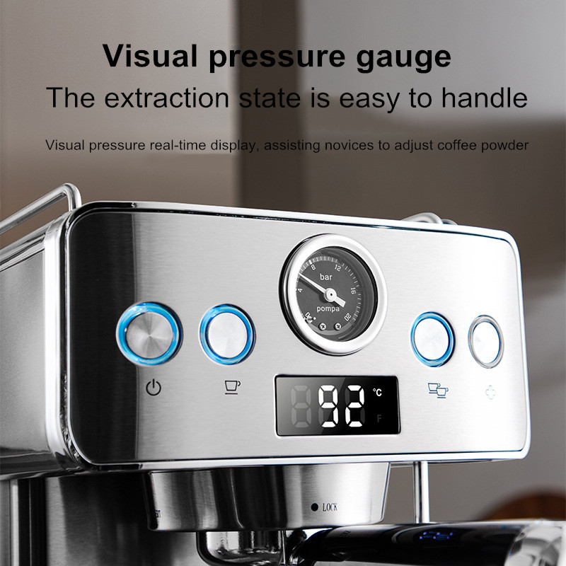 Máquina de Espresso Semiautomá - Espresso Machine Flow Control reseña y precio