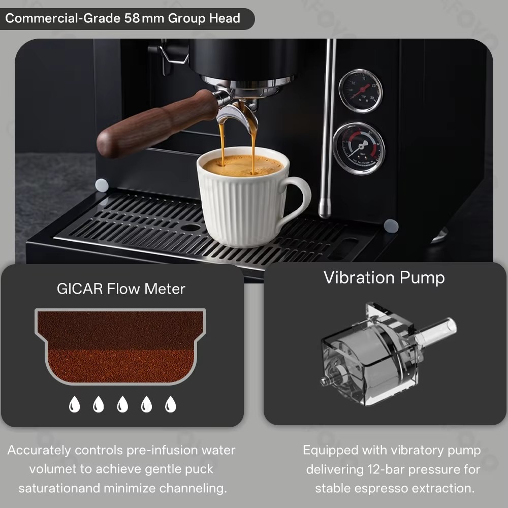 Cafetera Espresso Comercial To - Commercial Coffee Grinder Flat Burr 64Mm reseña y precio