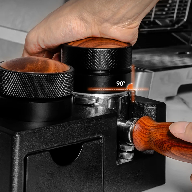 Soporte de manipulación de caf - Espresso Tamper Station reseña y precio