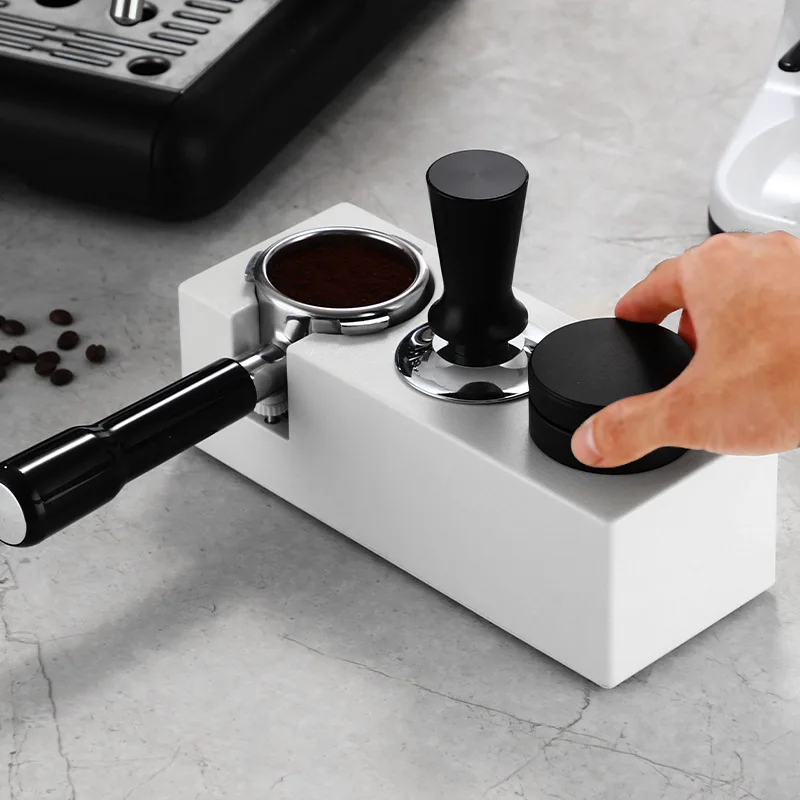 Estación de Distribución y Pre - Espresso Tamper Station reseña y precio