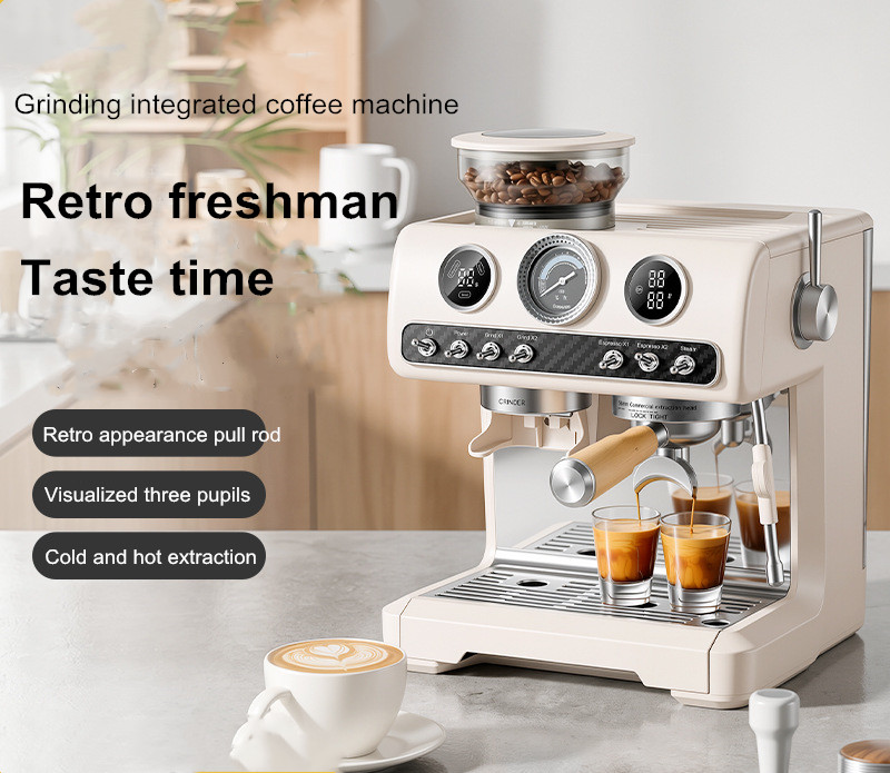 Cafetera Espresso Semiautomáti - Espresso Machine Flow Control reseña y precio
