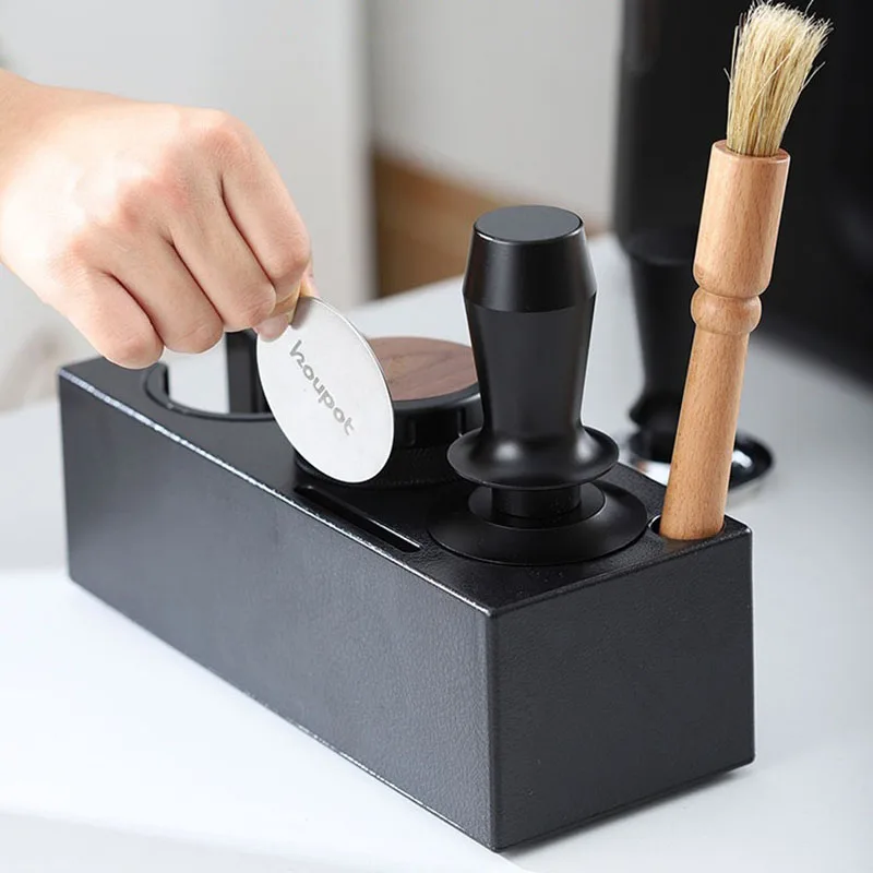 Estación de prensado de café c - Espresso Tamper Station reseña y precio