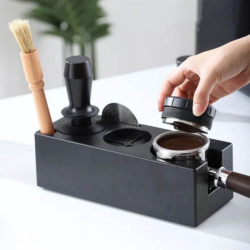 Estación de prensado de café c - Espresso Tamper Station reseña y precio